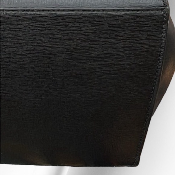 Furla Sally Black Leather Tote Bag with Double Handles - Picture 8 of 9